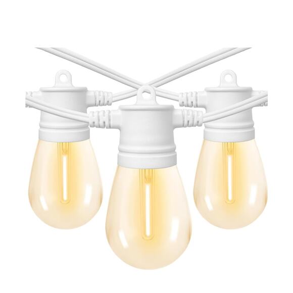 Sunthin Outdoor Patio Garden White String LED Shatterproof Lights - Picture 1 of 9